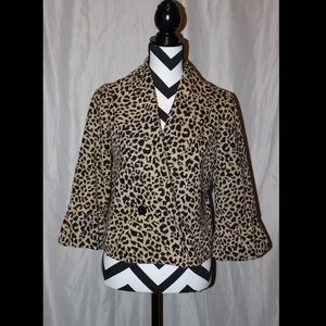 Grace Cheetah Animal Print Blazer